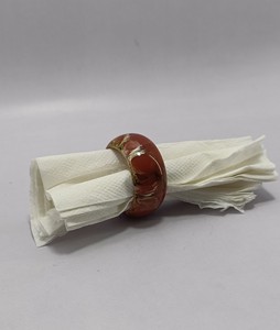 Vente chaude ronds de serviette en résine pour mariage et fêtes décoration de table de qualité supérieure - Product Image 2