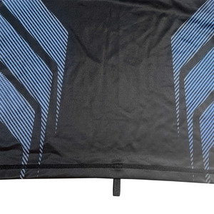Alta calidad 100% poliéster ropa deportiva sublimación personalizada impresa manga larga MMA BJJ Rashguard secado rápido UPF 50 + compresión - Product Image 4