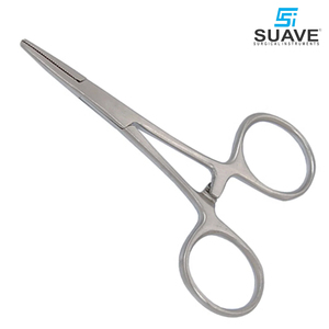 คีมผ่าตัดสแตนเลส90มม. 4นิ้วทรงตรงพิมพ์โลโก้ที่กำหนดเอง - Product Image 4