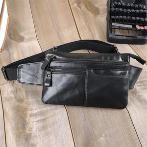 Riñonera de cuero a la moda, riñonera en el pecho, monedero para teléfono, riñonera divertida, bolsos de cuero de vaca - Product Image 6