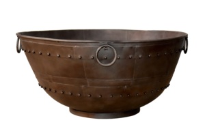 Brasero indien en fonte avec finition thermolaquée, design pliable, support trépied et grille pour usage intérieur/extérieur - Product Image 3
