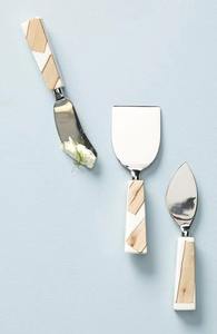 Utensilios de cocina para el hogar, superventas, juego de mango de mármol y acero inoxidable de alta calidad 100% para vajilla, venta lejana, recién llegado - Product Image 2