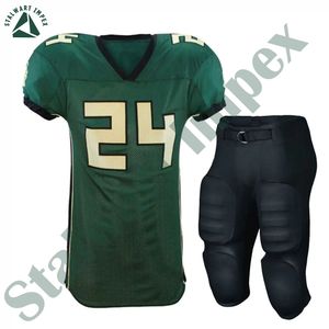 Precio razonable de alta calidad Hombres Uniforme de fútbol americano Sublimación personalizada Uniforme de fútbol americano - Product Image 1