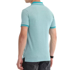 Polos de alta calidad hechos en Pakistán 2025, camisetas de polo de tamaño personalizado, venta al por mayor, patrón sólido, logotipo bordado, cierre de botón - Product Image 5