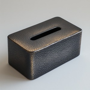 Decorative Metal Tabletop <b>Tissue</b> <b>Box</b> Crafted with Handmade Durable Build for Elegant Interior Enhancement and Minimal Expression - Product Image 1
