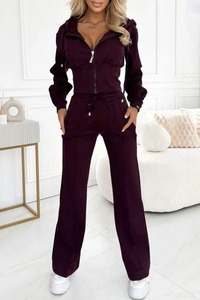 New Stylish Casual Wholesale Sweat Suits Premium Quality Breathable 2 Piece Set Top Trending Design Zipper Tracksuits - Product Image 6