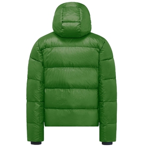 Veste polaire personnalisée pour hommes, légère et à fermeture éclair, col montant, bulle d'hiver écologique, imperméable, non-tissé de haute qualité - Product Image 5