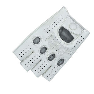 Nouveaux gants de course en cuir gants de moto sans doigts pour Motocross moto course moto accessoires - Product Image 5