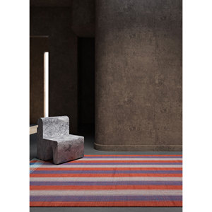 Alfombras de Lana Hechas a Mano Indusbar, Tejido Plano a Rayas Rojas y Naranjas, Alfombra Rectangular Grande de 9x12 para el Hogar, para la Entrada o el Dormitorio - Product Image 6