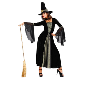 Disfraz de bruja verde para adulto #12015 - Product Image 1