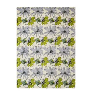 multifunctional quick dry custom logo floral print kitchen cleaning towel for household linen fabric 50x70 cm