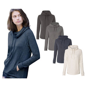 เสื้อสเวตเชิ้ตแบบมีฮู้ดทรงหลวม ยูนิเซ็กซ์ ผ้าฝ้ายเฟรนช์เทอร์รี่ 100% ล้างสีแบบสโตนวอช พิมพ์โลโก้ตามสั่ง ทรงดรอปโชว์เดอร์ สตรีทแวร์เนื้อหนา - Product Image 5