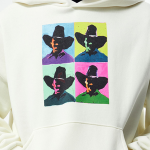 Pull à capuche 100% coton polaire Streetwear sweat avec ourlet côtelé sérigraphie personnalisée de haute qualité - Product Image 5