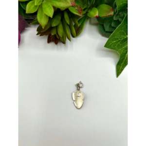 Navajo <b>Crafted</b> Pink Conch & Sterling Silver Charms Elegant Jewelry Findings & Components - Product Image 5