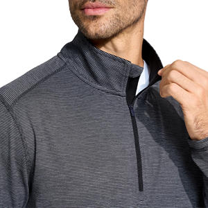 Factory Wholesale Athletic <b>Men's</b> Polyester <b>Quarter</b> <b>Zip</b> Pullover 100% Polyester Oversized Half <b>Zip</b> Running Sweatshirt hoodies <b>men</b> - Product Image 6