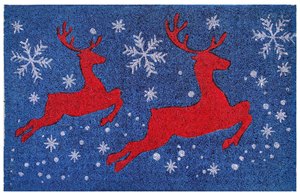 Alfombra de Coco con Estampado Animal, Hecha a Mano, con Base de Goma Antideslizante, para Uso en Interiores y Exteriores, Ideal para Hoteles Modernos, Tamil Nadu - Product Image 3
