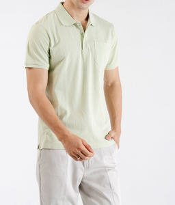 เสื้อโปโลสำหรับผู้ชายเสื้อออกกำลังกายแบบเปิดปกขนาดพลัสไซส์พิมพ์ลาย240 GSM สินค้ามาใหม่2025 - Product Image 1