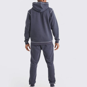 Survêtements d'entraînement personnalisés en gros 2026 pour hommes, en coton de haute qualité, style décontracté, taille XL pour l'hiver - Product Image 5