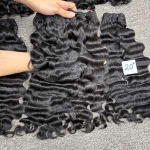 Meilleure qualité de cheveux Deep Wave dans la trame, 100% cheveux humains, cheveux bruts cambodgiens un donneur - Product Image 5