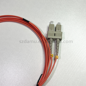 Damu <span class=keywords><strong>SC</strong></span> APC UPC Multimode Singlemode sợi vá dây OM1 OM2 <span class=keywords><strong>Duplex</strong></span> tùy chỉnh chiều dài cáp quang - Product Image 4