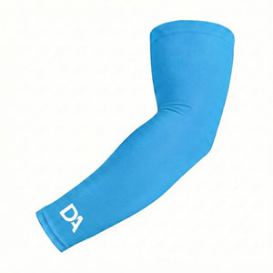 Manguitos de compresión de punto personalizados con colores y gráficos propios, protección UV para correr, ciclismo, baloncesto. - Product Image 4