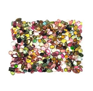 Natural Multi <b>Tourmaline</b> Mix Shape Cut Loose Gemstone Lot 3-6 MM 5 CT Multi <b>Tourmaline</b> Gemstone For Jewelry Making Stone - Product Image 4