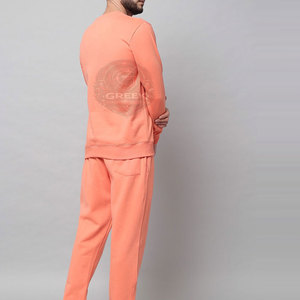 <b>Top</b> Selling Durable Material High Quality Winter Casual Solid Men <b>Sweat</b> Suits 100% Cotton Lightweight Breathable - Product Image 4