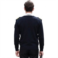 Conjunto de Uniforme de Guardia de Seguridad Personalizado, Tela de Sarga de Lana, Chaqueta Protectora Profesional para Guardias y Equipo