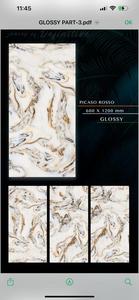 Azulejos de diseño moderno de 600*1200mm y suelo antideslizante, ladrillos interiores baratos de 9mm de espesor para baño, sala de estar, casa - Product Image 4