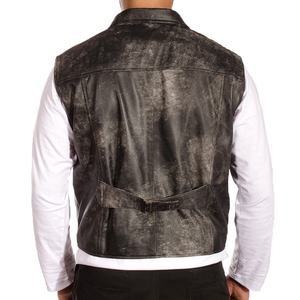 Chaleco de Cuero para Hombre, Chaleco de Motociclista, Protección Corporal, Chaleco de Carreras, Nueva Moda de Otoño, Chalecos de Cuero para Motociclistas - Product Image 2