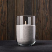24 Colores de Lujo de Cera de Arena No Tóxica para Velas, Etiquetas Personalizadas/Etiquetas de Cera de Palma Granulada de Larga Duración para Acción de Gracias y Diwali