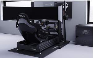Configuration de simulateur de conduite pour simulateur de course sur PC//PS4, support de volant de course Logitech G25/G27/G29/G920/G923, réaliste - Product Image 3