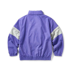 เสื้อแจ็คเก็ตกันลมผู้ชาย โพลีเอสเตอร์ สไตล์วินเทจ เรโทร กันน้ำ สำหรับกิจกรรมกลางแจ้ง - Product Image 3