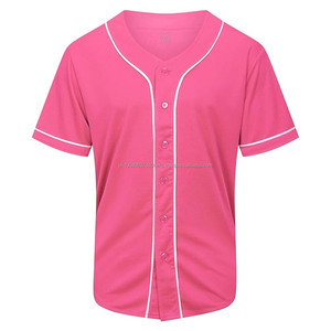 High Quality Baseball Jersey <b>Men's</b> Custom Jersey 100% Polyester Baseball Jersey OEM Wholesale - Product Image 1