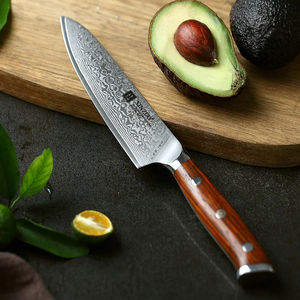Juego de Cuchillos de Chef de 2 Piezas, Regalo de Cocina, Acero de Damasco con Alto Contenido de Carbono, Mango de Madera de Palisandro, Fabricante - Product Image 4