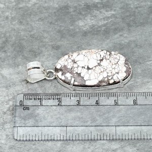 Colgante de Jaspe Caballo Salvaje, Plata de Ley 925, Colgante de Piedra Preciosa Hecho a Mano, Collar de Joyería, Regalo para Ella, Joyería de Caballo Salvaje - Product Image 6