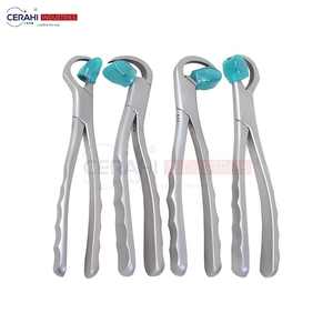 Juego de Instrumentos Quirúrgicos Dentales Reutilizables con Fuente de Alimentación Manual, 20 Protectores Gratuitos, Pinzas de Extracción Estándar, Herramientas de Extracción de Dientes de Acero - Product Image 6