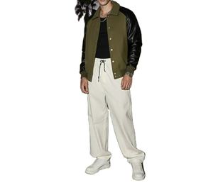 Veste de course de style universitaire pour homme en coton 100% personnalisé, avec broderie en chenille de haute qualité, vente en gros - Product Image 5