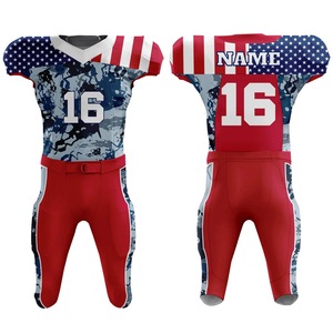 Camisetas de fútbol personalizadas para hombre con diseño de bandera americana, camisetas transpirables de estrellas y rayas de talla grande, manga corta - Product Image 3