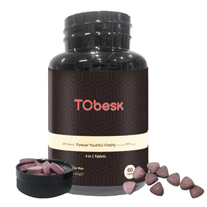 Orgânico TCbesk Masculino 4 em 1 Tablets (Forma Triângulo) Suplemento Saúde para Resistência e Melhoria Virility - Product Image 2