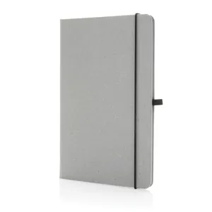 <b>A5</b> GRS Sustainable Gadgets Recycled Leather Notebook Eco-Friendly and Stylish - Product Image 1
