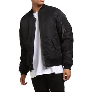 Chaqueta Bomber Clásica de Piloto para Hombre al por Mayor, Larga y Delgada, Personalizable con Estampado, MOQ Bajo, Ajuste Relajado, Impermeable, Cortavientos, Venta al por Mayor - Product Image 1