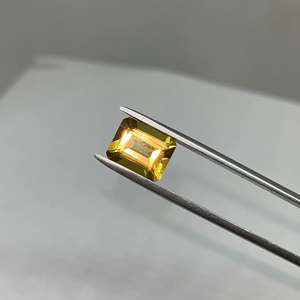 Citrine dorée naturelle, taille 10x8MM, forme octogonale, meilleure qualité, pierre précieuse en vrac pour la fabrication de bijoux - Product Image 1