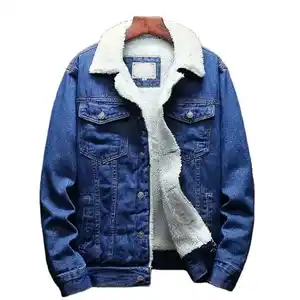88001B giacca da moto Jean Men, giacca di jeans da uomo personalizzata all'ingrosso, giacca di jeans tinta unita da uomo nera