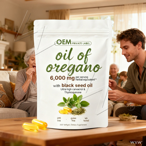 Cápsulas de Aceite de Semilla Negra con Aceite de Orégano, Ayuda Digestiva y Antioxidante Natural, en Existencia al por Mayor - Product Image 2