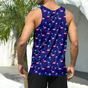Street Wear Style Men Regular Wear Tank Tops/Patrón sólido y hombres ajustados Precio asequible Hombres Tank Tops - Product Image 4