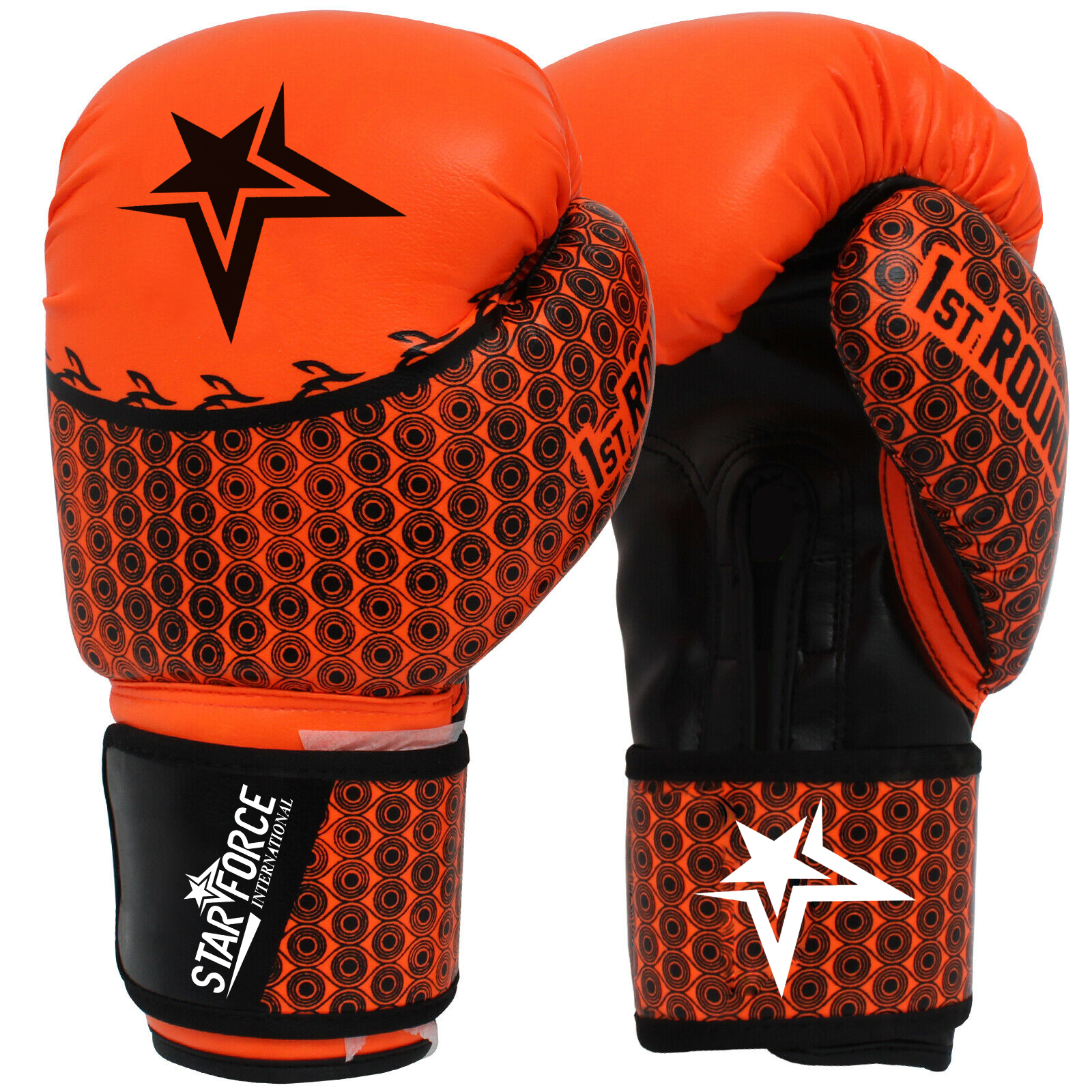 Guantes De Boxeo Para Niños Y Adultos | 6 Oz Con Espuma De Alta Elasticidad Y Cierre Adhesivo | Ideales Para Kickboxing, Muay Thai Y Entrenamiento Con Saco