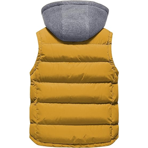 Hot selling Premium quality Men's Winter <b>Coats</b> Manufacturer Winter Sleeveless <b>Bubble</b> <b>Coats</b> Jacket - Product Image 2