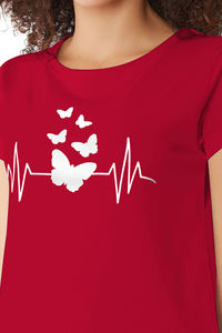 Boutique indienne Qualité supérieure Exclusive Meilleur haut ROUGE pour filles Femmes Dernier confortable Strachable de l'Inde - Product Image 2