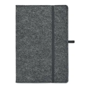 <b>A5</b> Feltbook <b>Notebook</b> Eco-Friendly RPET Felt Gadgets - Product Image 3